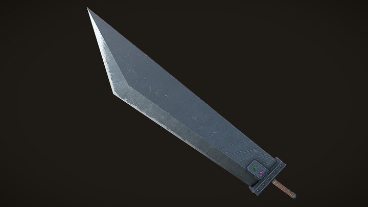 Buster Sword 3D Model