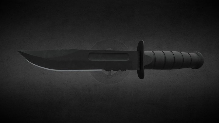 Ka-Bar 1214 3D Model