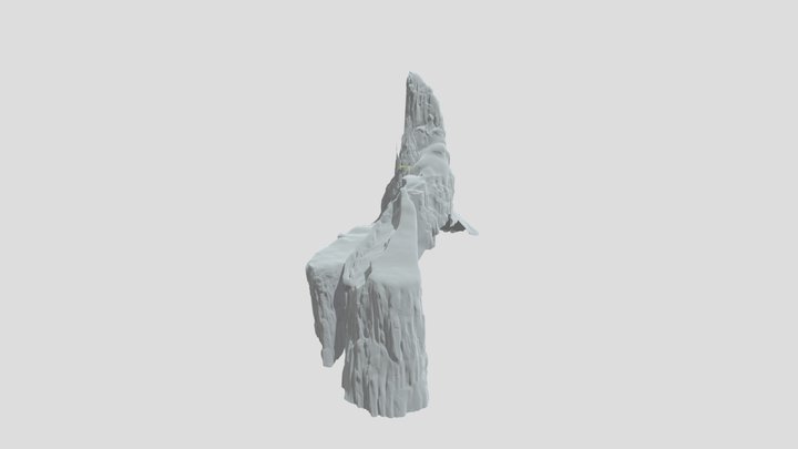 Elsa's castle kh3 3D Model