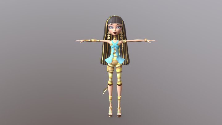 cleo de nile 3D Model