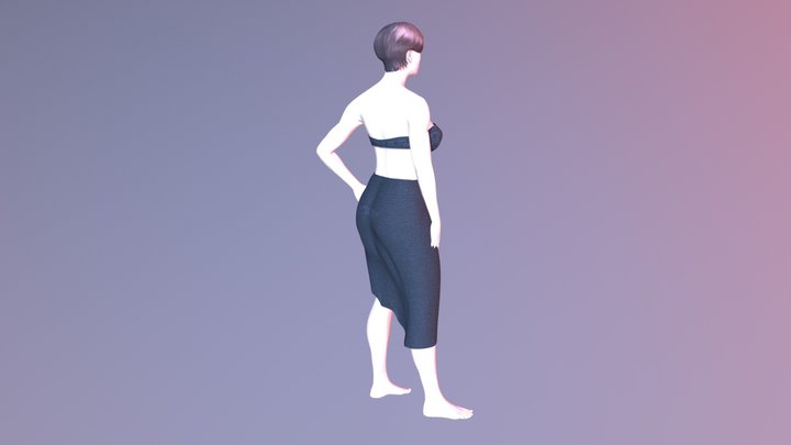 Female Example Model 3D Model