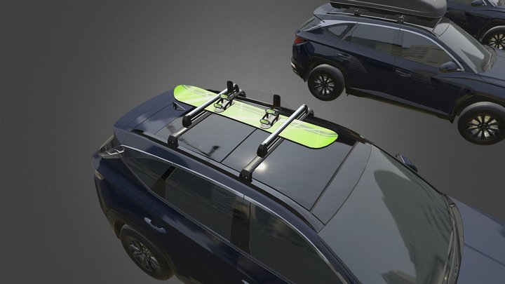 TucsonAccessoriesRack 3D Model