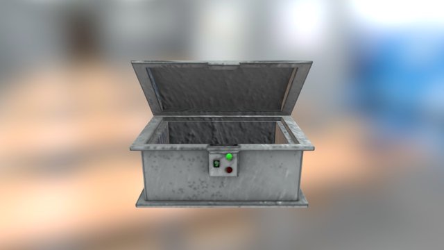 Treasure Chest 3D Model