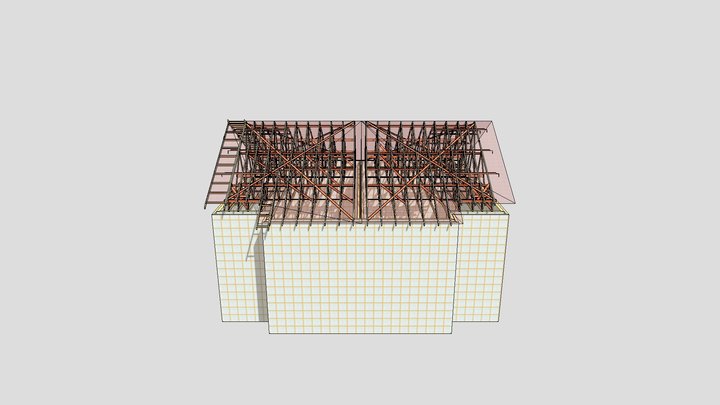 Block 3 semi (site 14-15) 3D Model