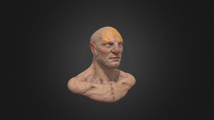 orc skin_test 2 3D Model