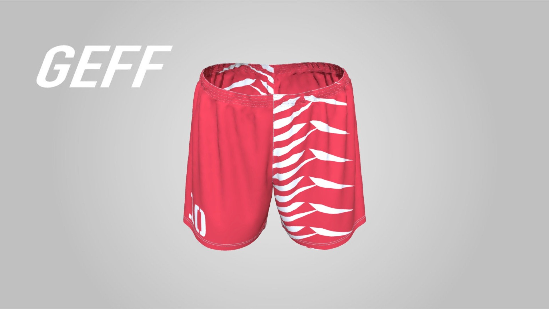 GEFF PHA COLLECTION SHORT - Download Free 3D model by GEFF SPORT ...