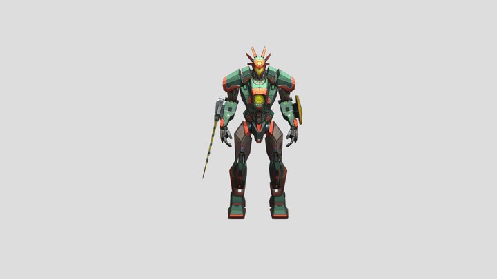 Panther Virtue Pacific rim Rigged rig bone fbx – Kostenloses 3D-Modell STL