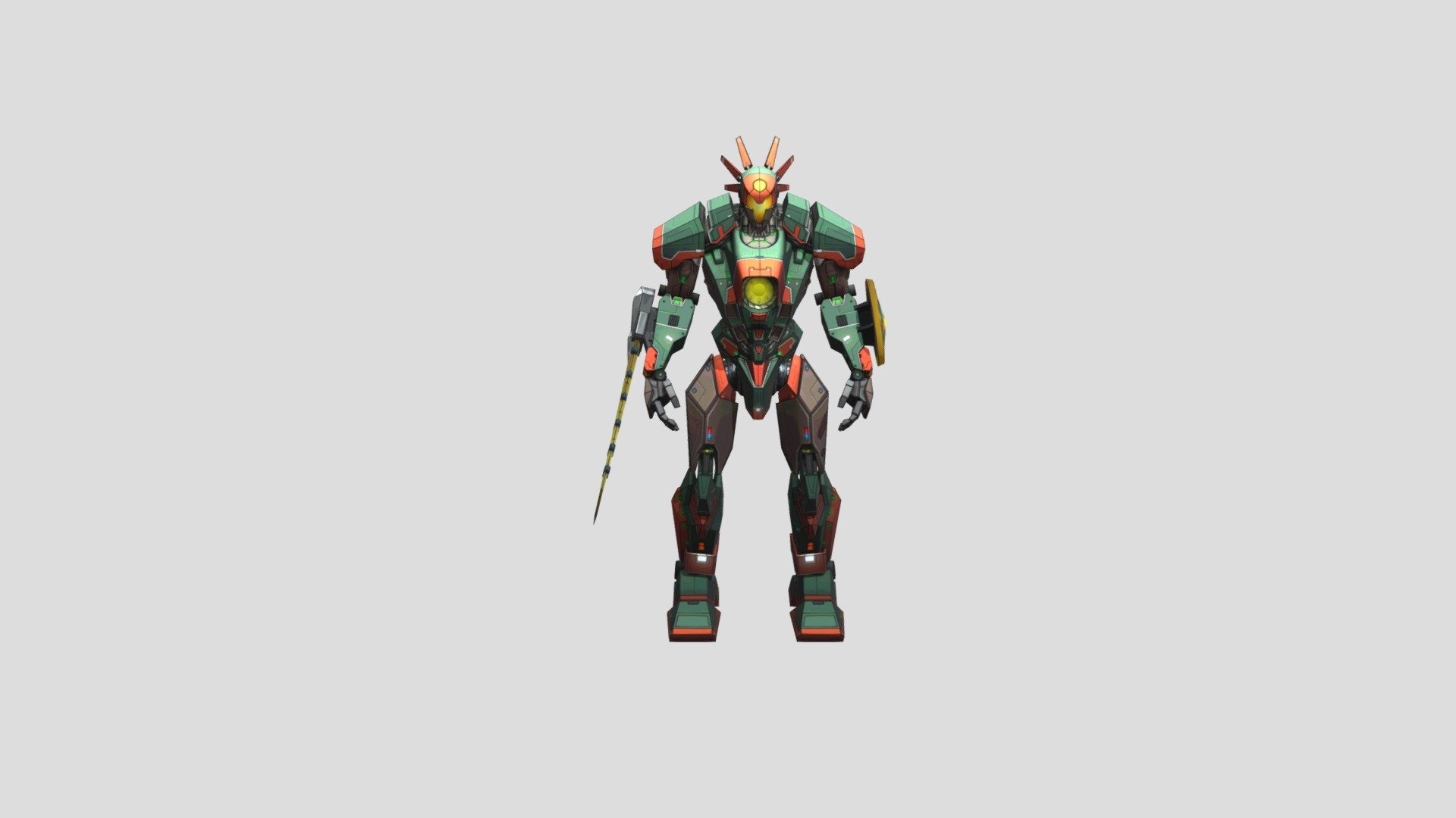 Panther Virtue Pacific rim Rigged rig bone fbx - Download Free 3D model ...