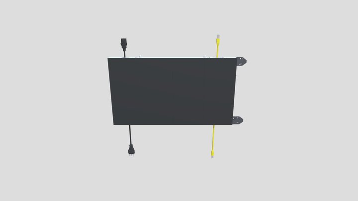 LG LSBB LED Cabinet Fine Pitch 600x337.5mm 3D Model