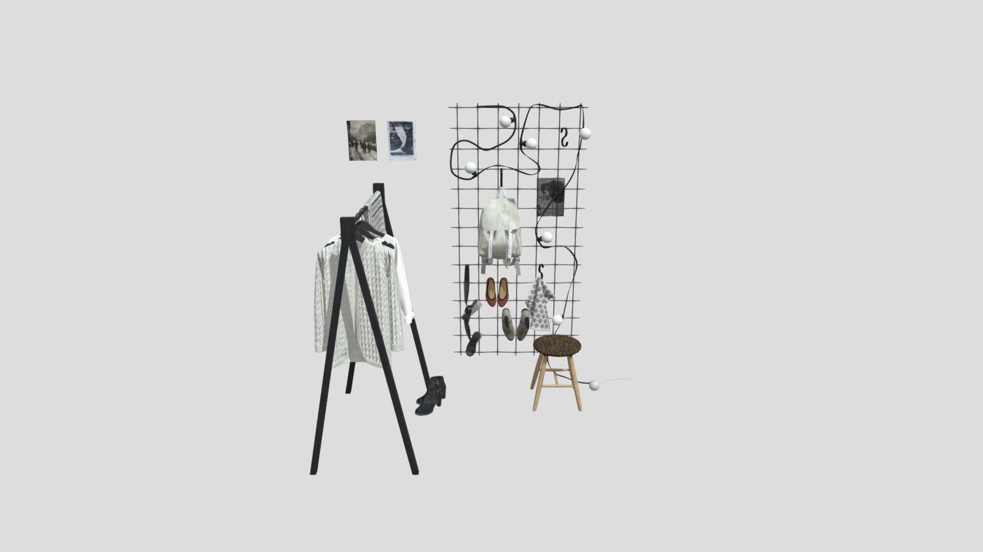 store fixtures 14 AM209 Archmodel - Buy Royalty Free 3D model by ...