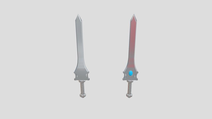 Espadas Grayskull e Poder 3D Model