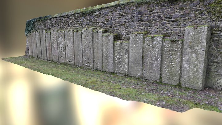 - Church Wall - Fougères – Modello 3D gratuito STL