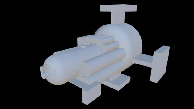 Command Module Baseline 5-05 3D Model