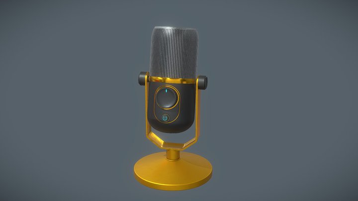 Mic Microphone 3D Model