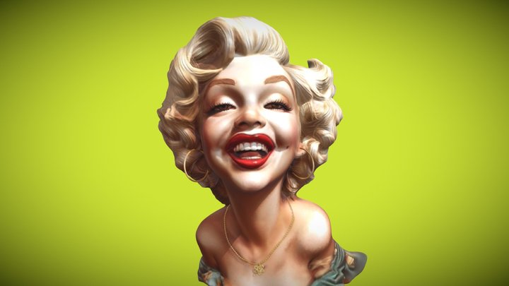 Marilyn Monroe 3D Model