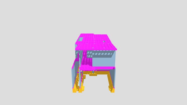 FBX - EST - CASA HABITACIÓN 3D Model