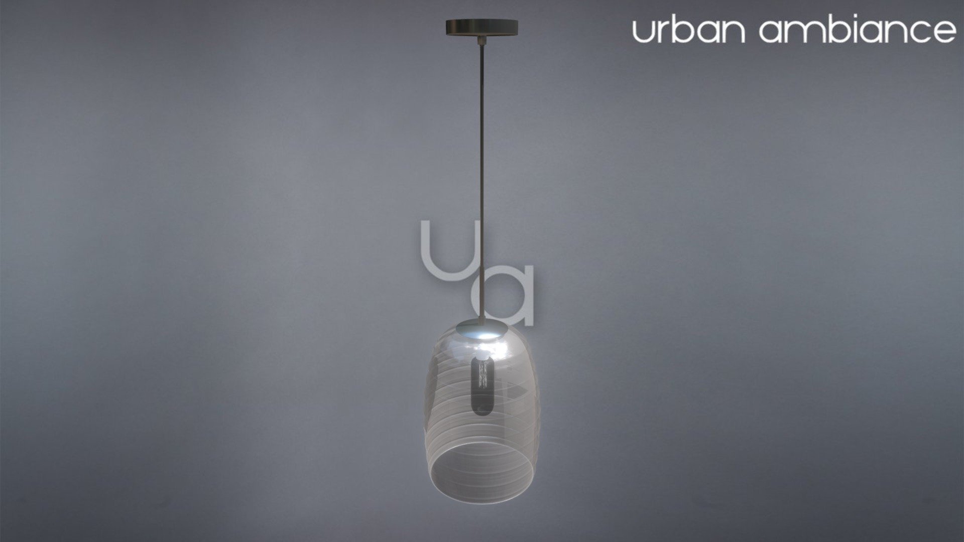 UQL2644 Contemporary Pendant Light, 16.5