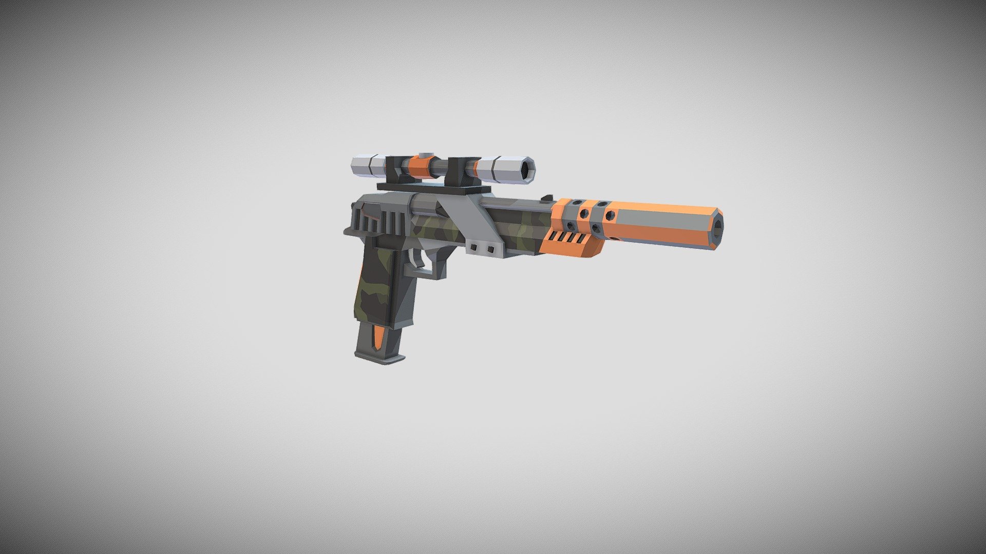 SM_Wep_Pistol_08 - 3D model by CC (@ccsf) [25fe350] - Sketchfab