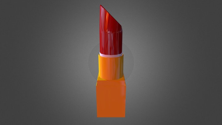 Jitterbug Lipstick 3D Model