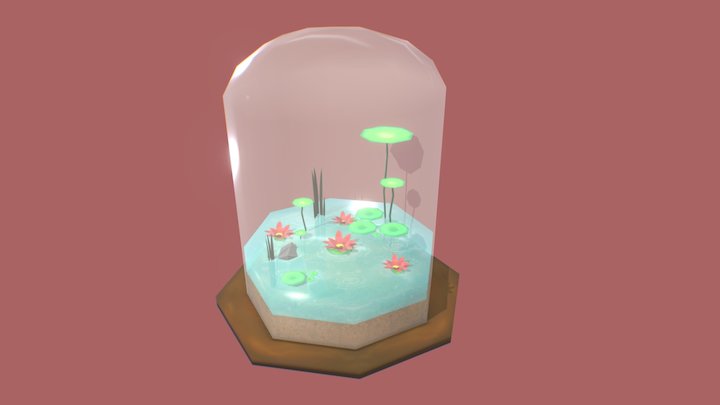 Water Terrarium 3D Model