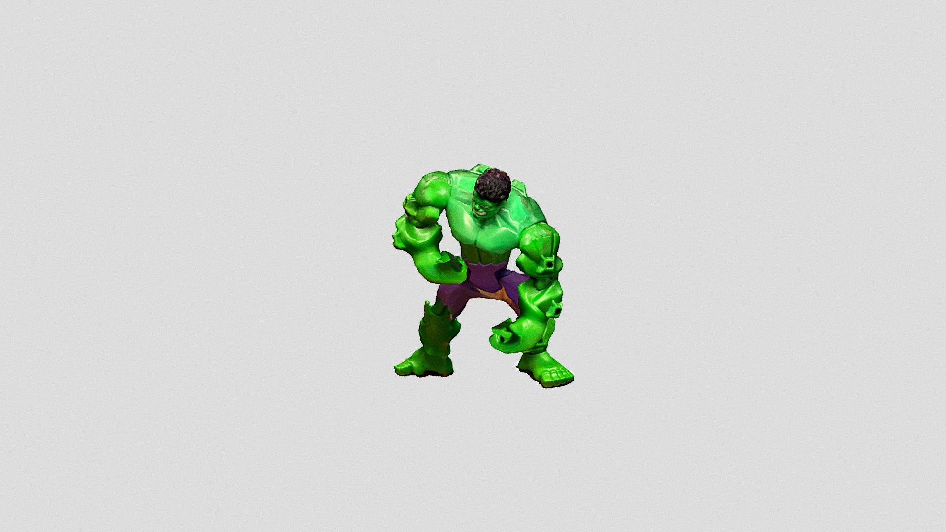 Marvel - Hulk: Mutant Right Turn 45 - Download Free 3D model by Emm ...