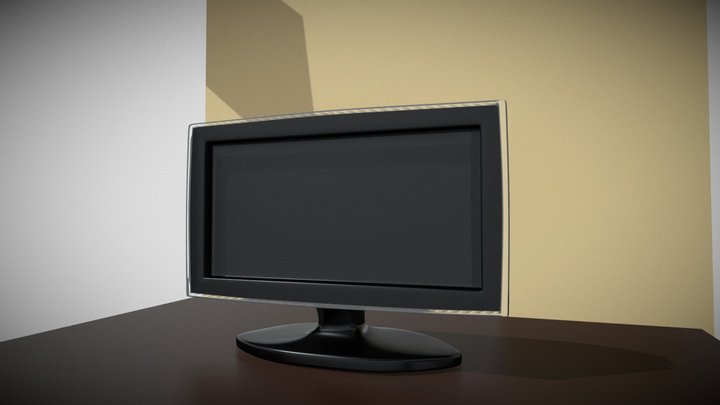 bedroom tv 3D Model