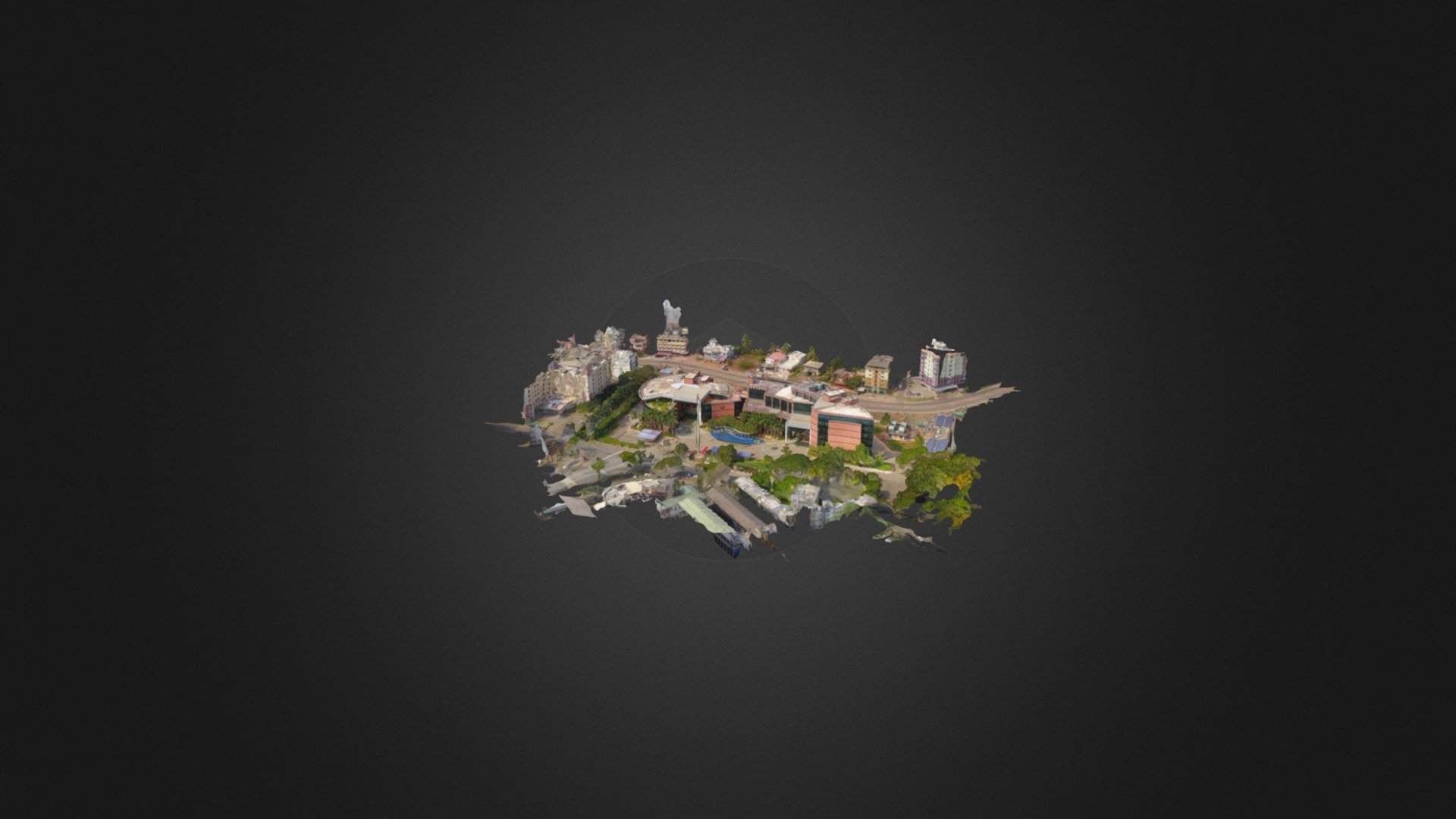 Mahe-edu Simplified 3d Mesh