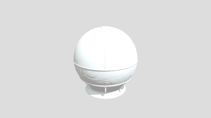 UV Map Glass Case- Comp 5 3D Model