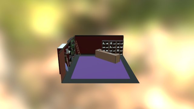 Potion Shop 3D Model