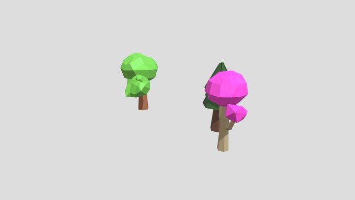Árvores 3D Model