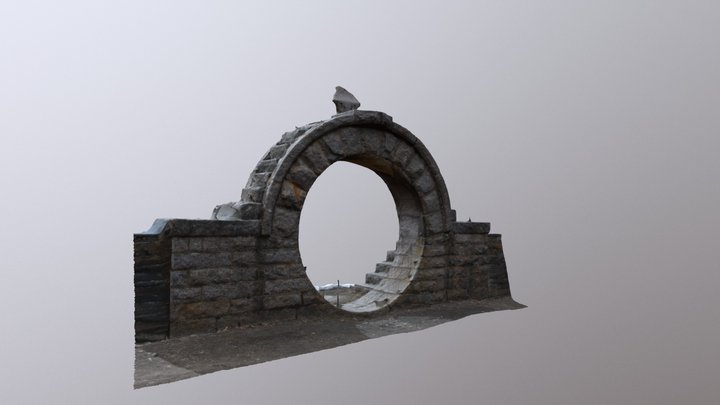 Chateau Sur Mer "Moon Gate" 3D Model