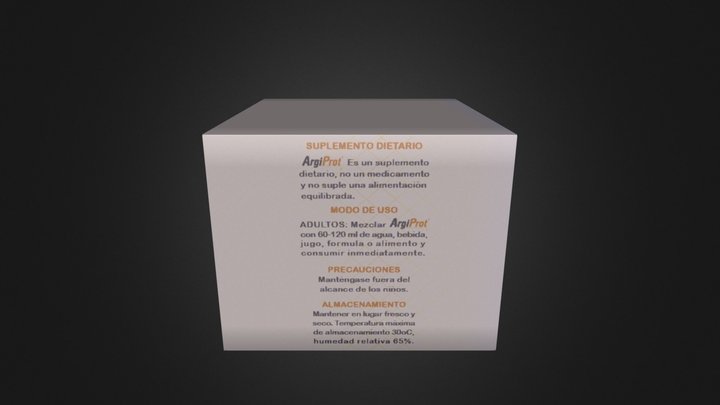 Caja  Creativos 3D Model