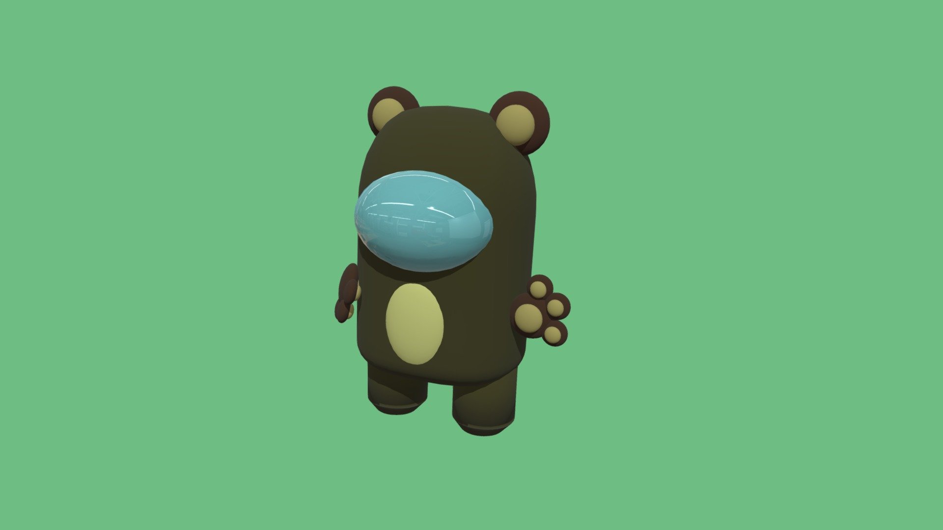 Among Us Bear - Noor Taufeeq