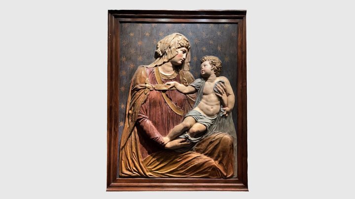 Jacopo Sansovino - Virgin and Child 3D Model