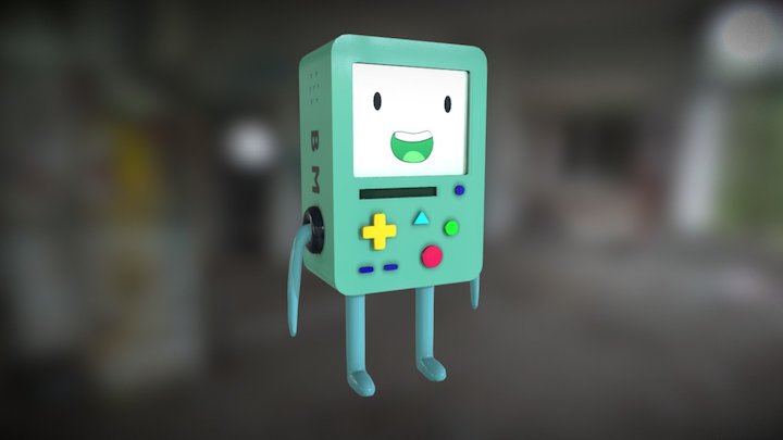 BMO - Adventure Time 3D Model