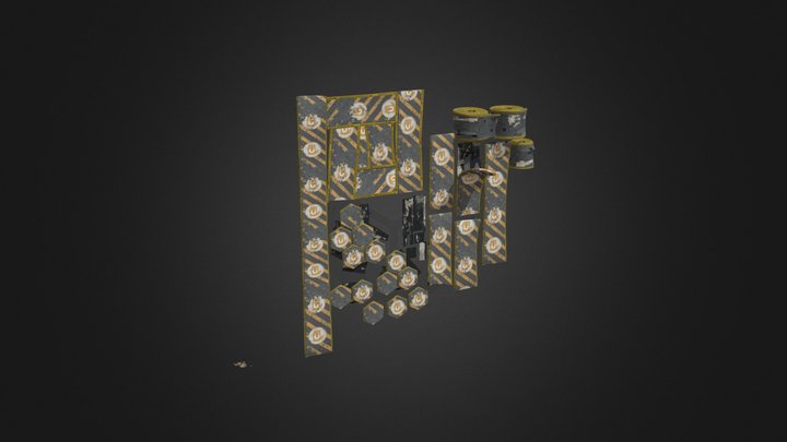 Poppy Playtime 5 Magnetic Surfaces 3D Model