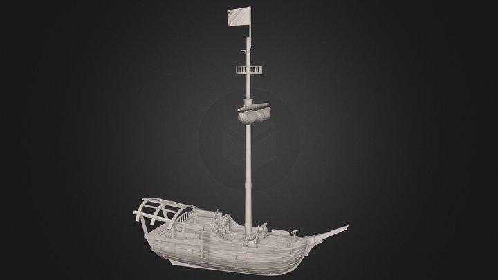 Sea of Thieves - sloop | print edtition [v4.2] 3D Model