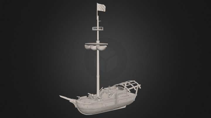 Sea of Thieves - sloop | print edtition [v4.2] 3D Model