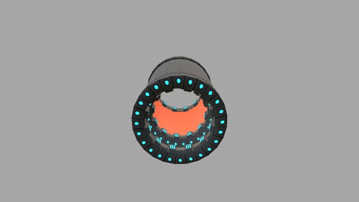 Fastopolis Tunnel Piece 3D Model