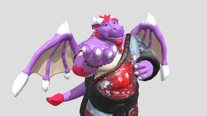 Domorius the Dragon 🐲 3D Model