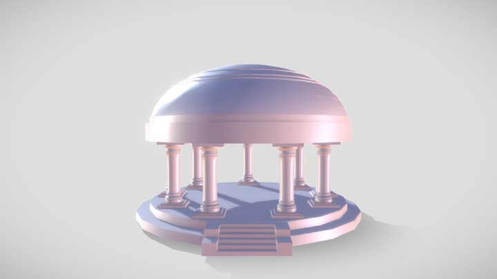 Pillar Environment 3D Model