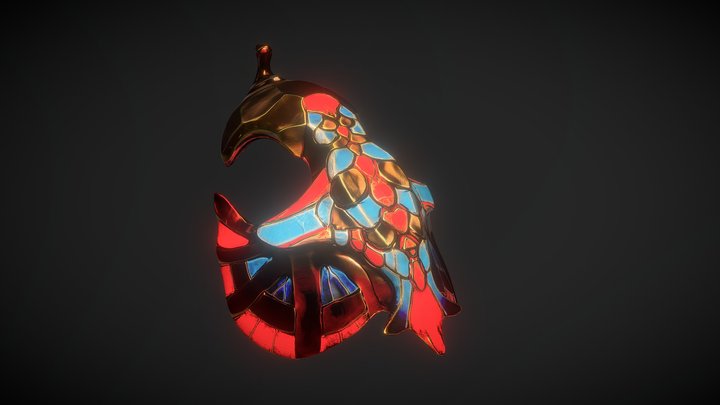 Egypt Crown 3D Model