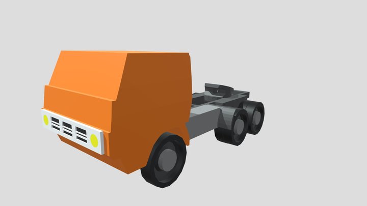 Камаз 5320 3D Model