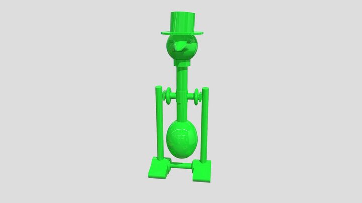 drnking bird 3D Model