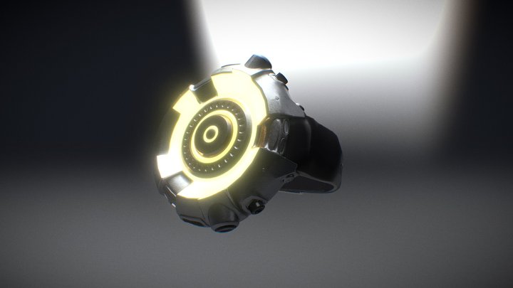 The Division Inspired Agent Watch 3D Model