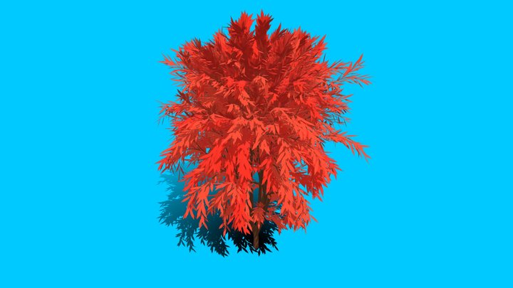 Stylised Tree 3D Model