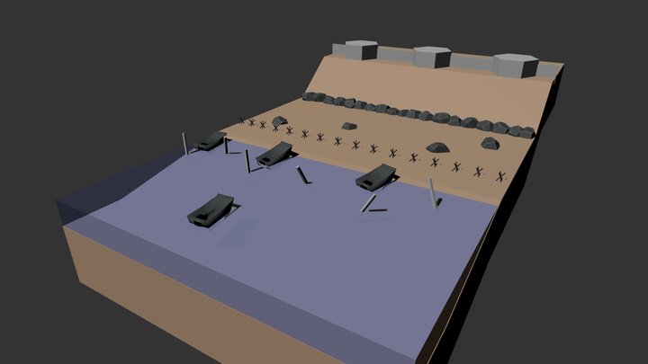Mini D-DAY ver 1.2 3D Model