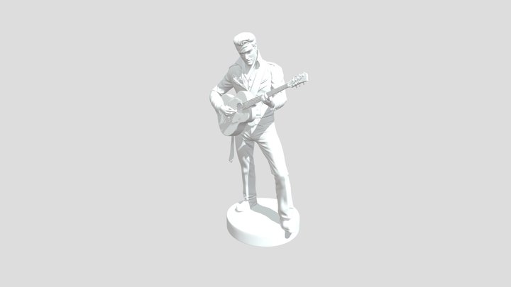 Rock and Roll Legend 3D Model