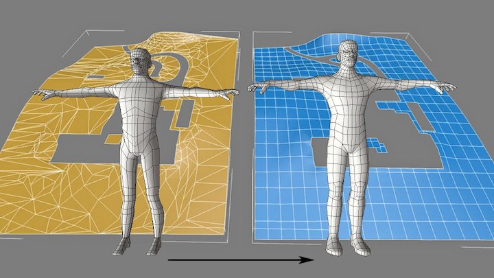 Body retopology 3D Model