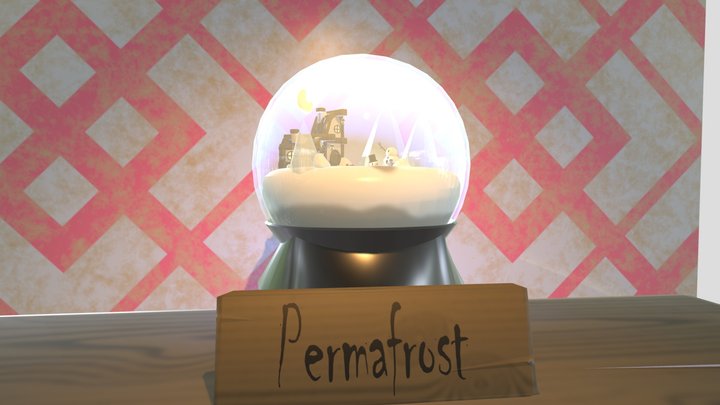 Permafrost Snowglobe 3D Model